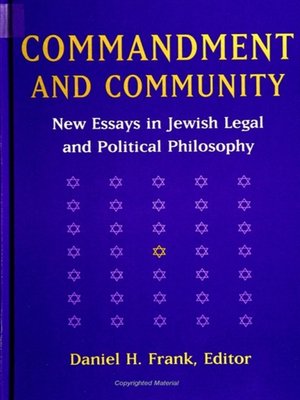 cover image of Commandment and Community